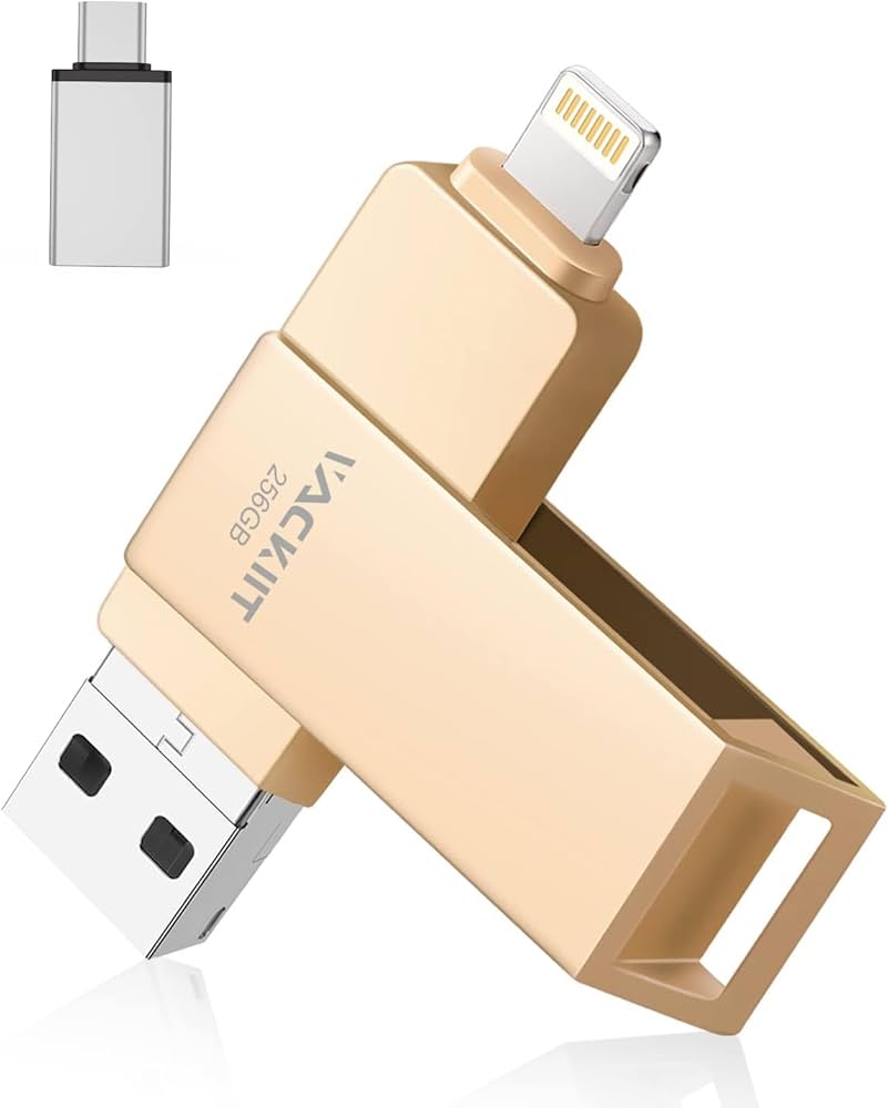 Amazon.co.jp: Vackiit 【MFi認証取得】iPhone用USBメモリー